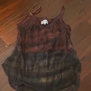 Bella Dahl Women's Ombre Camisole in Brown and Black